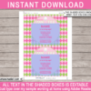 Printable Golf Birthday Party Invitation Template - DIY Editable Ladies Golf Invite - Instant Download - 5x7 inches