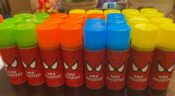 Spiderman Silly String Labels - Web Shooters Printable Template