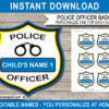 Police Officer Badges