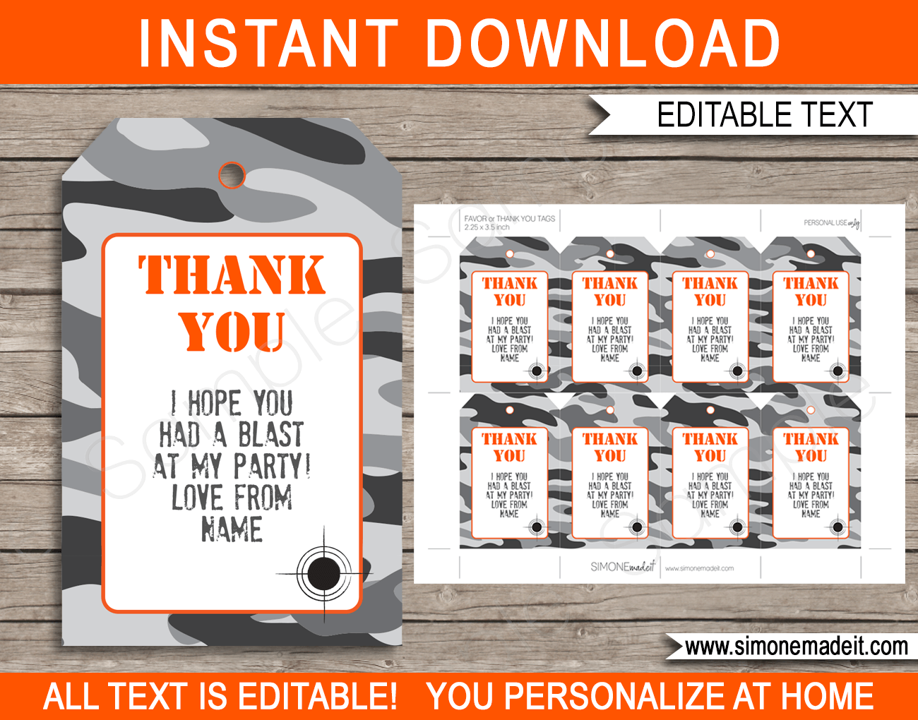 Favor Tags
