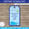 Under the Sea Favor Tags