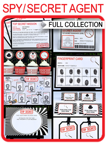 Spy Party Ideas - Perfect Party Ideas.com