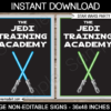 Jedi Training Academy Backdrops