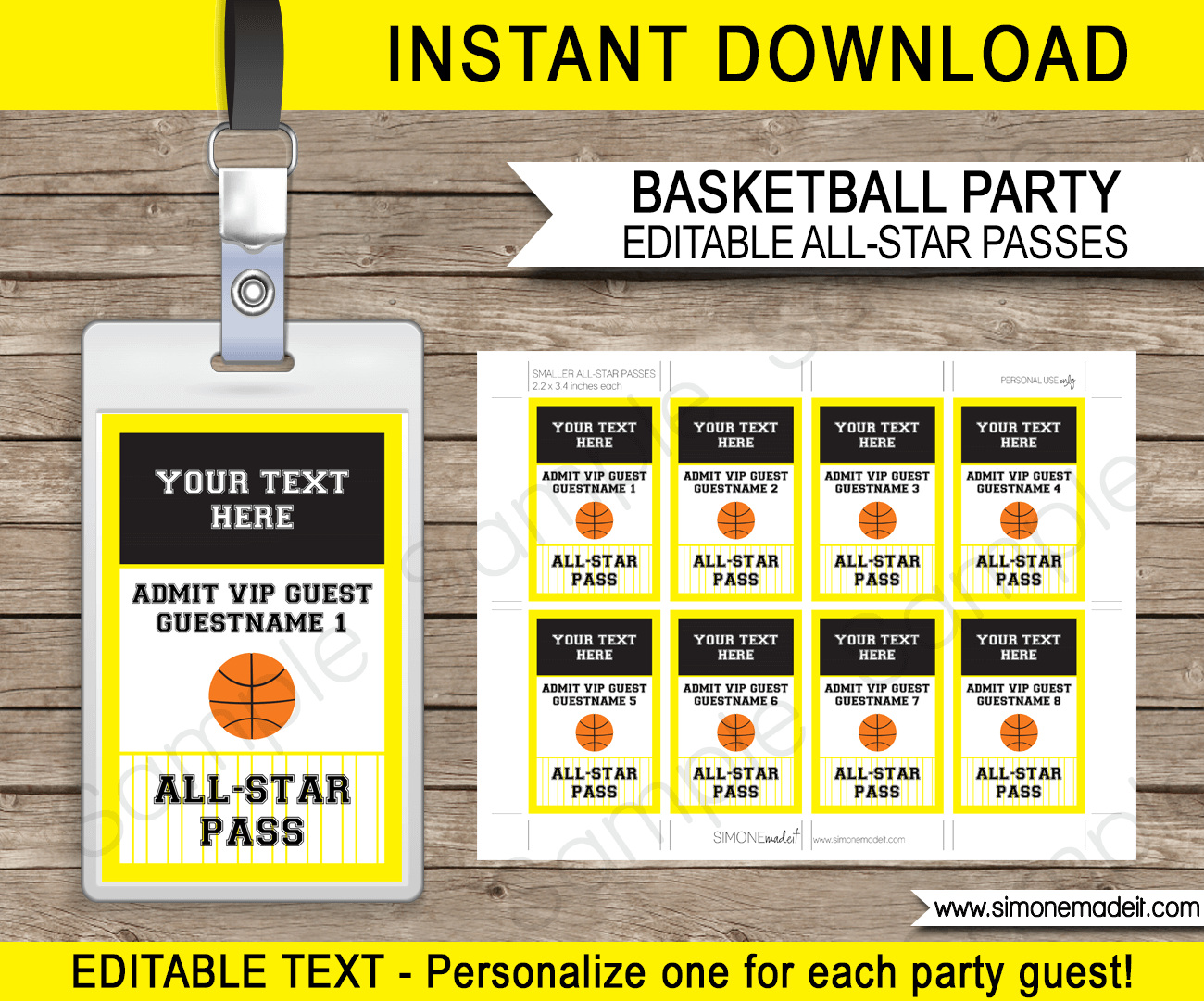 hall pass printable
