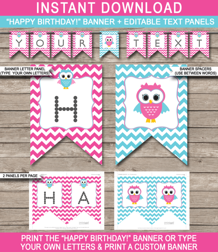 colorful-owls-birthday-kit-birthday-bulletin-birthday-bulletin