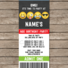 Emoji Ticket Invitation Option