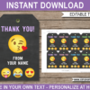 Emoji Favor Tags