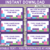 Food Labels