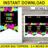 Foldover Favor Bag Toppers