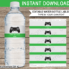 Water Bottle Labels