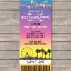 Festival Ticket Invitation Option