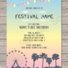 Festival 5 x 7 Invitation Option