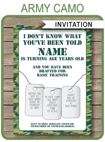 Jungle invitation template free Jungle invitation template free