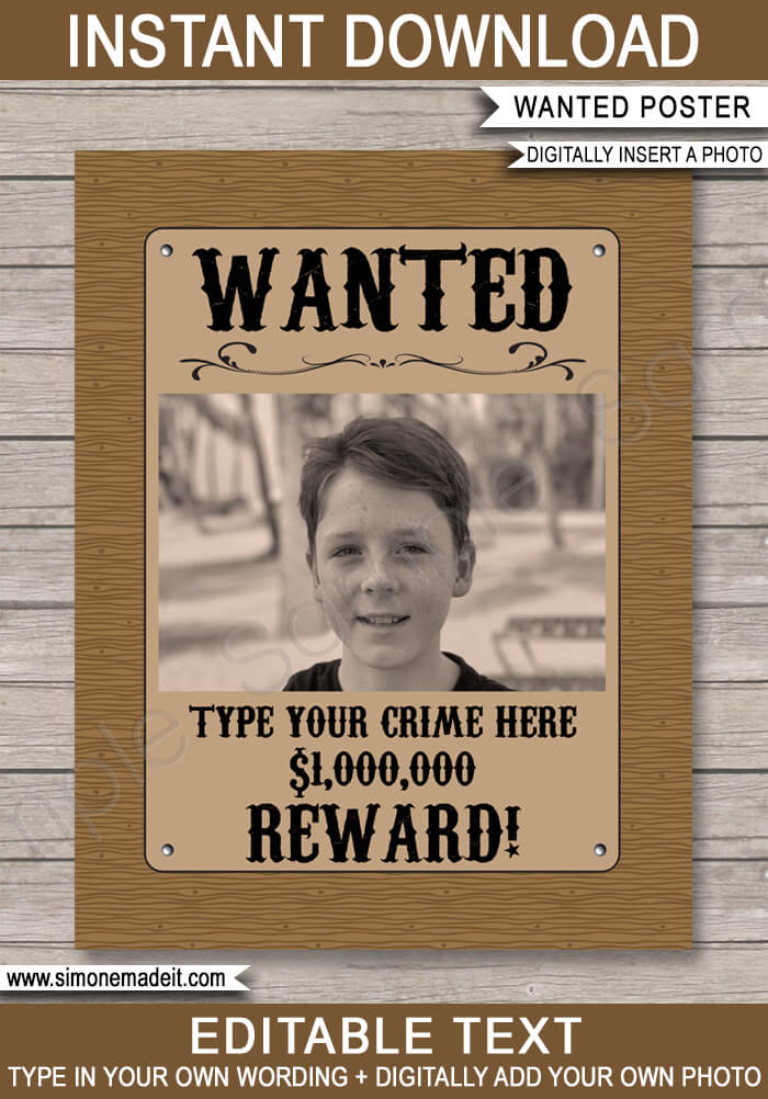 reward poster template