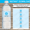 Water Bottle Labels