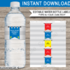 Water Bottle Labels