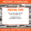 Thank You Note Cards