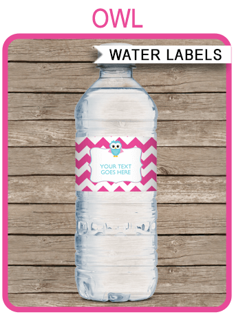 Water Bottle Labels – oscarsitosroom