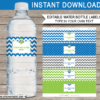 Water Bottle Labels