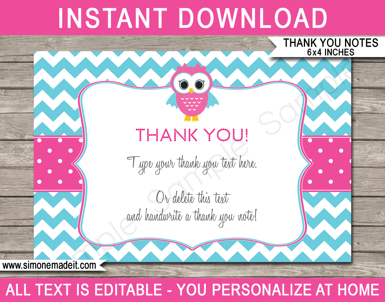 owl birthday card printable