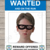 Police Wanted Poster