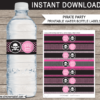 Water Bottle Labels