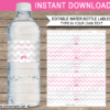 Water Bottle Labels