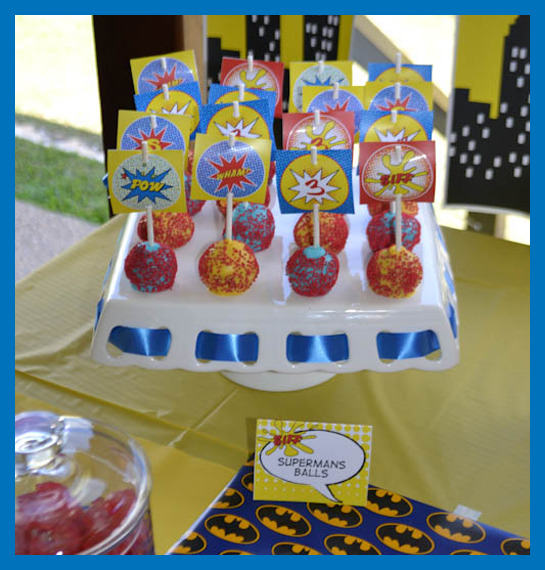 Superhero Editable & Printable Birthday Party Collection